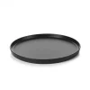 Assiette Plate Porcelaine Noire 24 Cm Adélie Revol 5