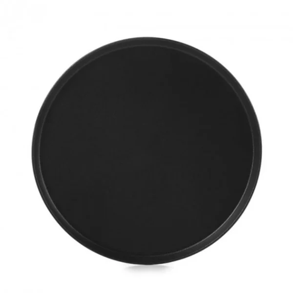 Assiette Plate Porcelaine Noire 28 Cm Adélie Revol 3